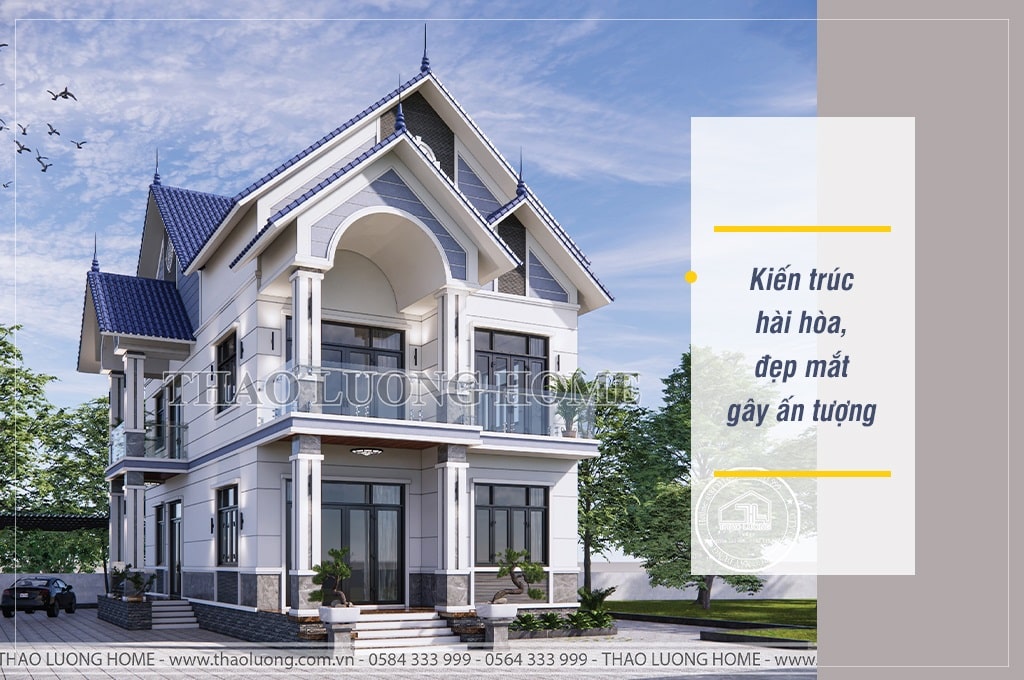 Kiến trúc hài hòa, đẹp mắt, gây ấn tượng cho người nhìn