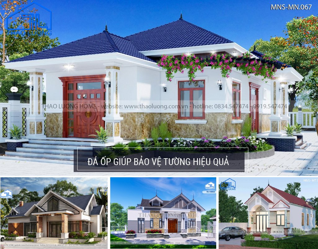 Gạch ốp tường mang đến vẻ đẹp thẩm mỹ cao cho ngôi nhà
