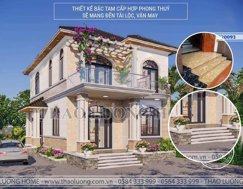 Bậc tam cấp được thiết kế hợp phong thuỷ sẽ mang tài vận cho gia đình