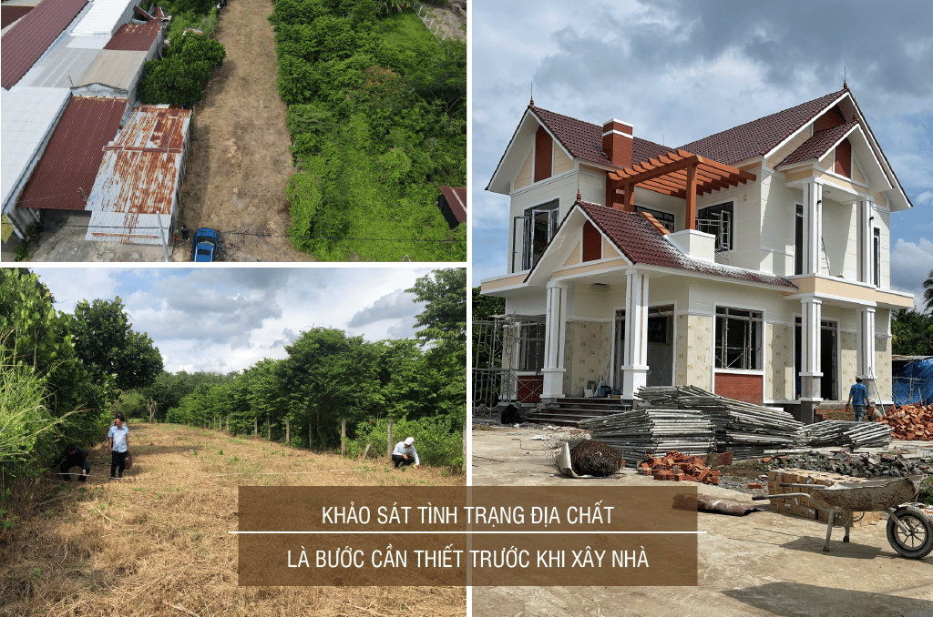Cần khảo sát và thiết kế kỹ lưỡng trước khi thiết kế và thi công nhà ở